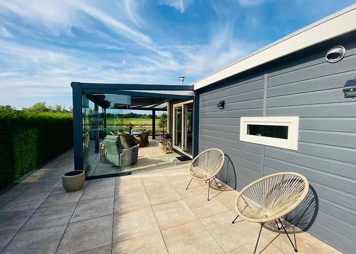 Luxchalet Ella Mit Aussicht Auf Ijssel Im Mit Pool Und Holland Niederlande *