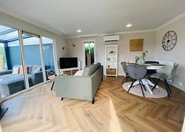 Luxchalet Ella Mit Aussicht Auf Ijssel Im Mit Pool Und Holland Niederlande *